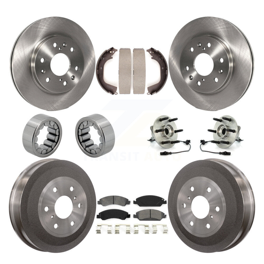 Transit Auto KBB-109368 Wheel Bearing and Hub Assembly for 2010-2013 Chevrolet Silverado 1500, GMC Sierra 1500 - Front and Rear product image