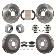Transit Auto KBB-109368 Wheel Bearing and Hub Assembly for 2010-2013 Chevrolet Silverado 1500, GMC Sierra 1500 - Front and Rear product image