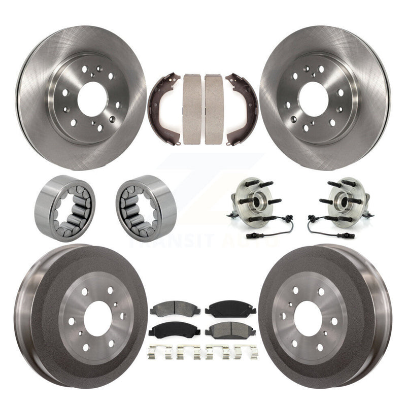 Transit Auto KBB-109368 Wheel Bearing and Hub Assembly for 2010-2013 Chevrolet Silverado 1500, GMC Sierra 1500 - Front and Rear product image
