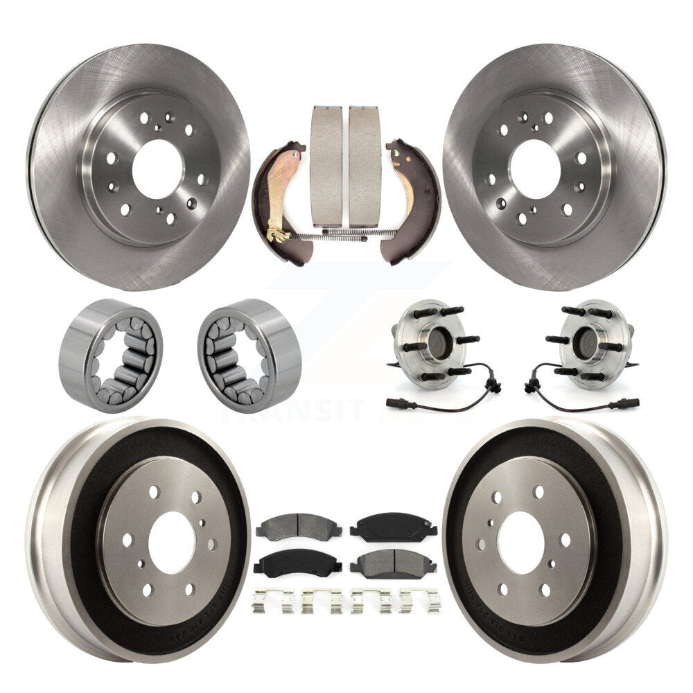 Transit Auto KBB-109371 Wheel Bearing and Hub Assembly for 2007 Chevrolet Silverado 1500, GMC Sierra 1500 - Front and Rear product image
