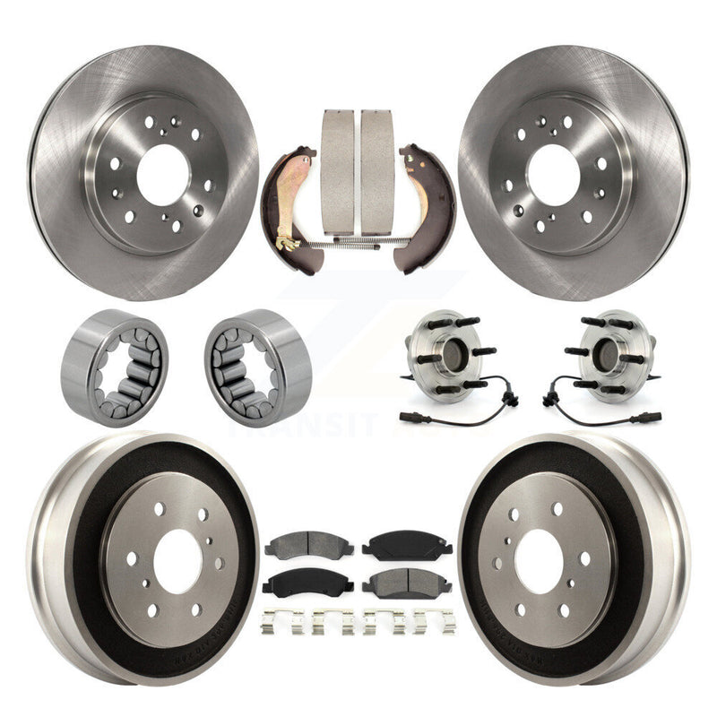 Transit Auto KBB-109371 Wheel Bearing and Hub Assembly for 2007 Chevrolet Silverado 1500, GMC Sierra 1500 - Front and Rear product image