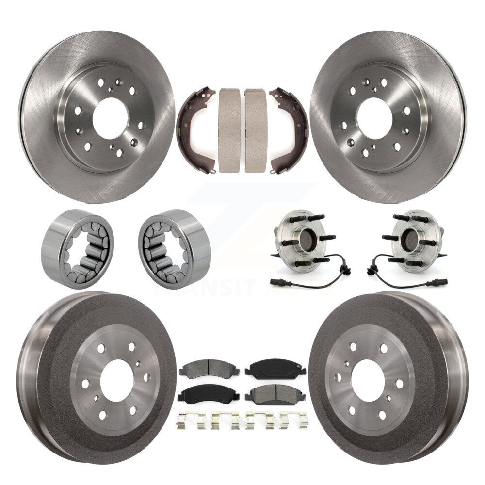 Transit Auto KBB-109374 Wheel Bearing and Hub Assembly for 2010-2013 Chevrolet Silverado 1500, GMC Sierra 1500 - Front and Rear product image