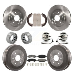 Transit Auto KBB-109374 Wheel Bearing and Hub Assembly for 2010-2013 Chevrolet Silverado 1500, GMC Sierra 1500 - Front and Rear product image