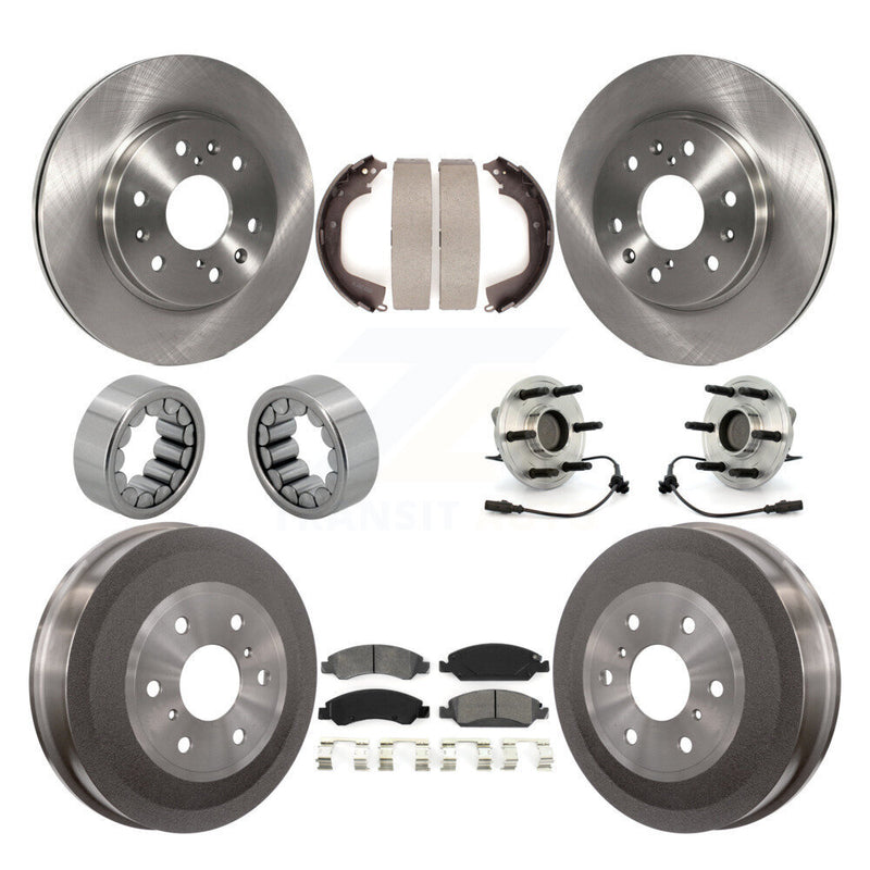 Transit Auto KBB-109374 Wheel Bearing and Hub Assembly for 2010-2013 Chevrolet Silverado 1500, GMC Sierra 1500 - Front and Rear product image