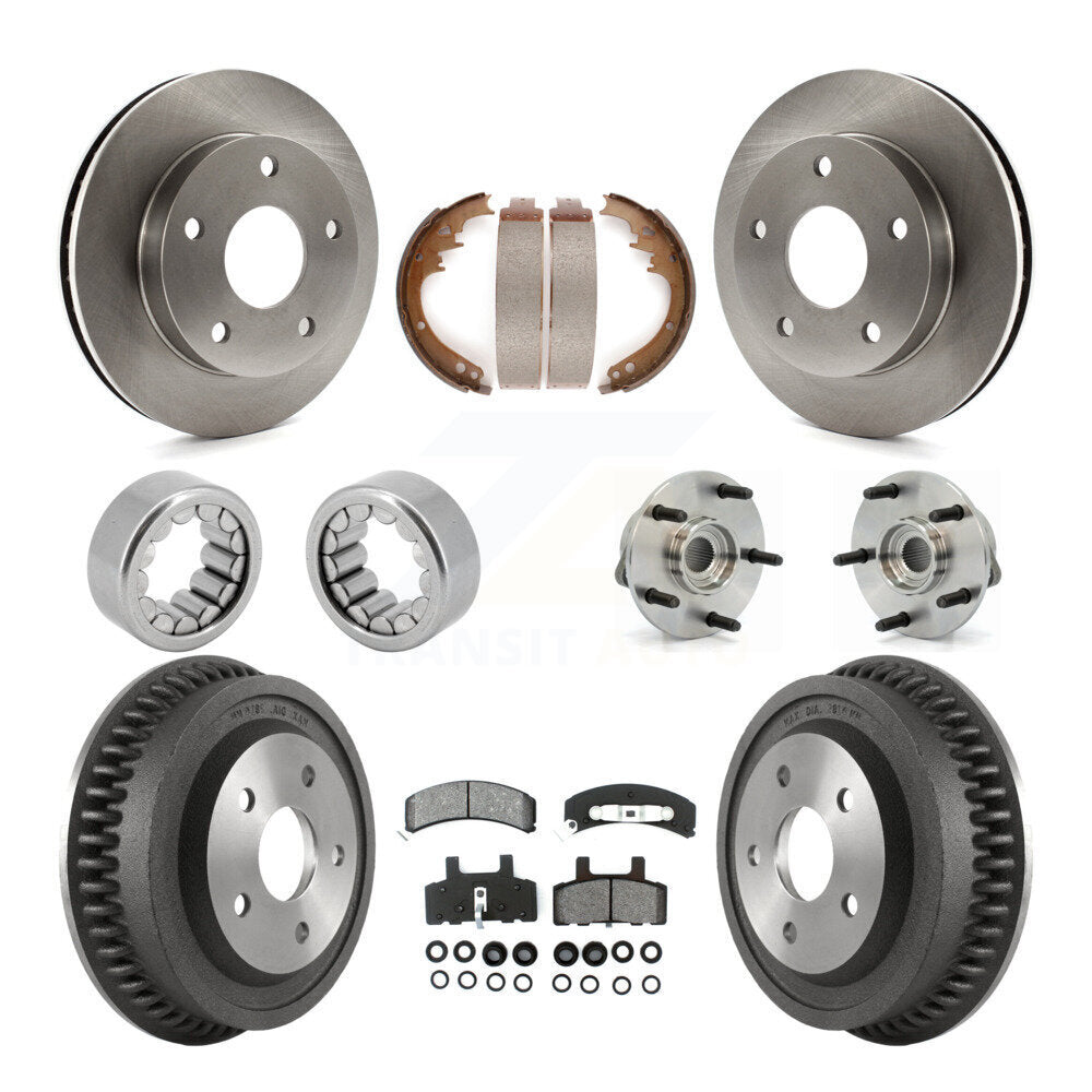 Transit Auto KBB-109417 Wheel Bearing and Hub Assembly for 1994-1999 Dodge Ram 1500 - Front and Rear product image