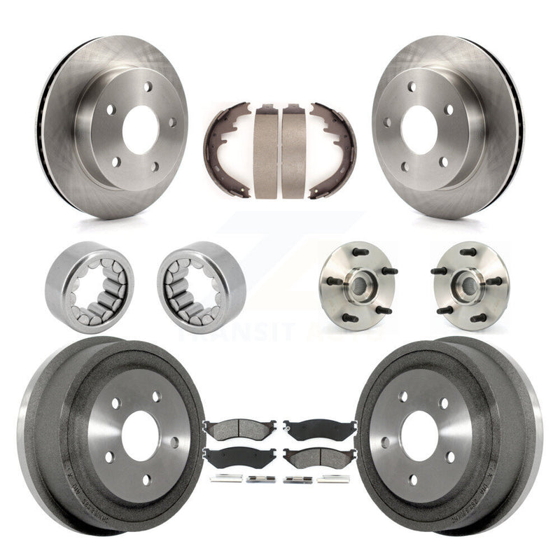 Transit Auto KBB-109425 Wheel Bearing and Hub Assembly for 2000-2001 Dodge Ram 1500 - Front and Rear product image