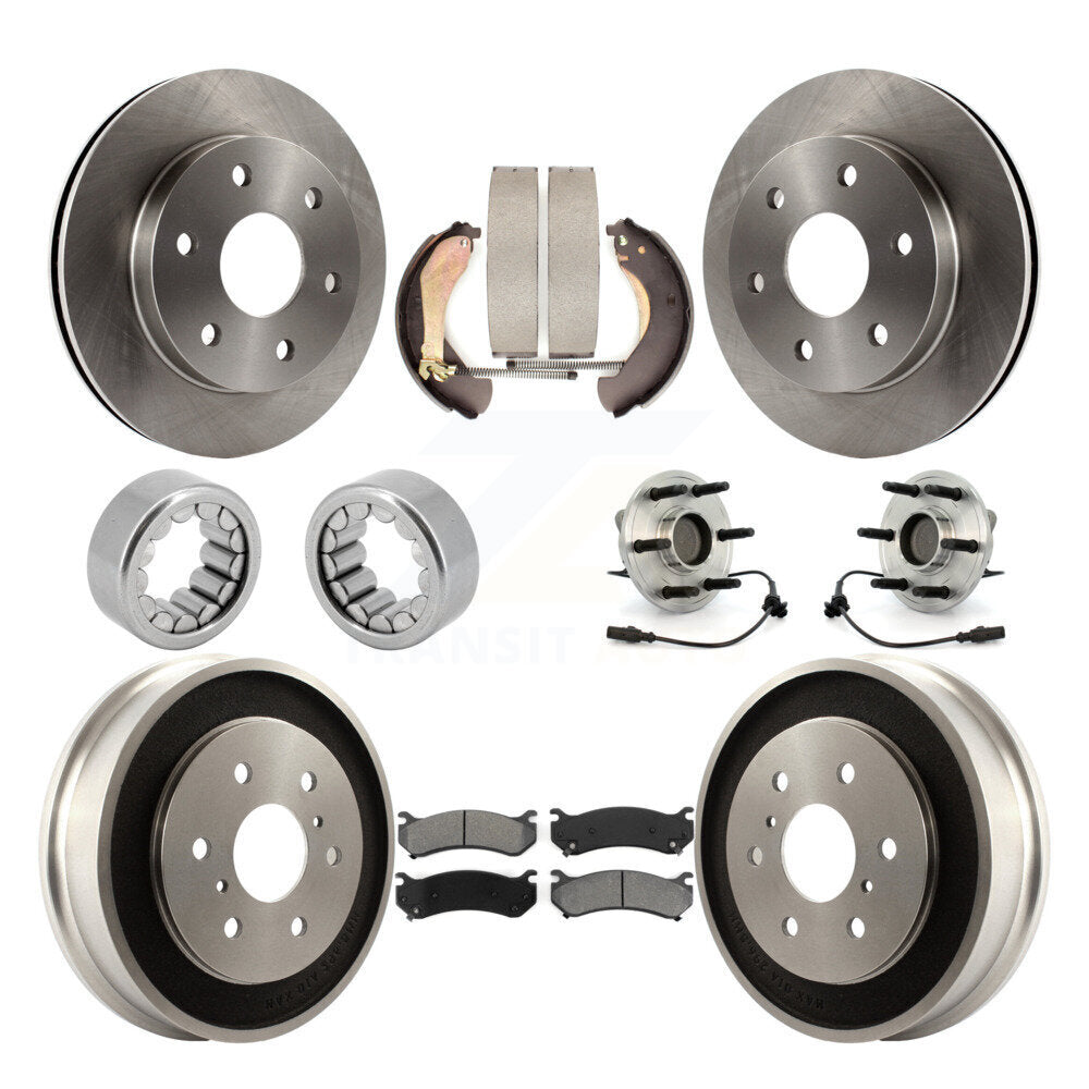 Transit Auto KBB-109433 Wheel Bearing and Hub Assembly for 2007 Chevrolet Silverado 1500 - Front and Rear product image