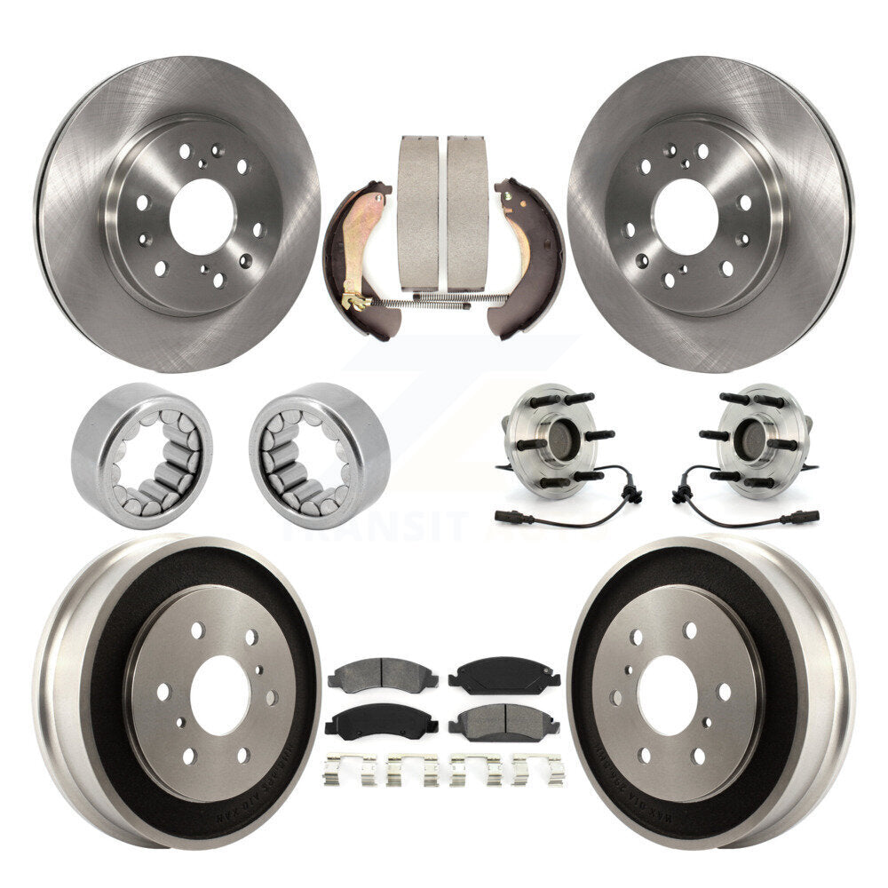 Transit Auto KBB-109434 Wheel Bearing and Hub Assembly for 2007 Chevrolet Silverado 1500, GMC Sierra 1500 - Front and Rear product image