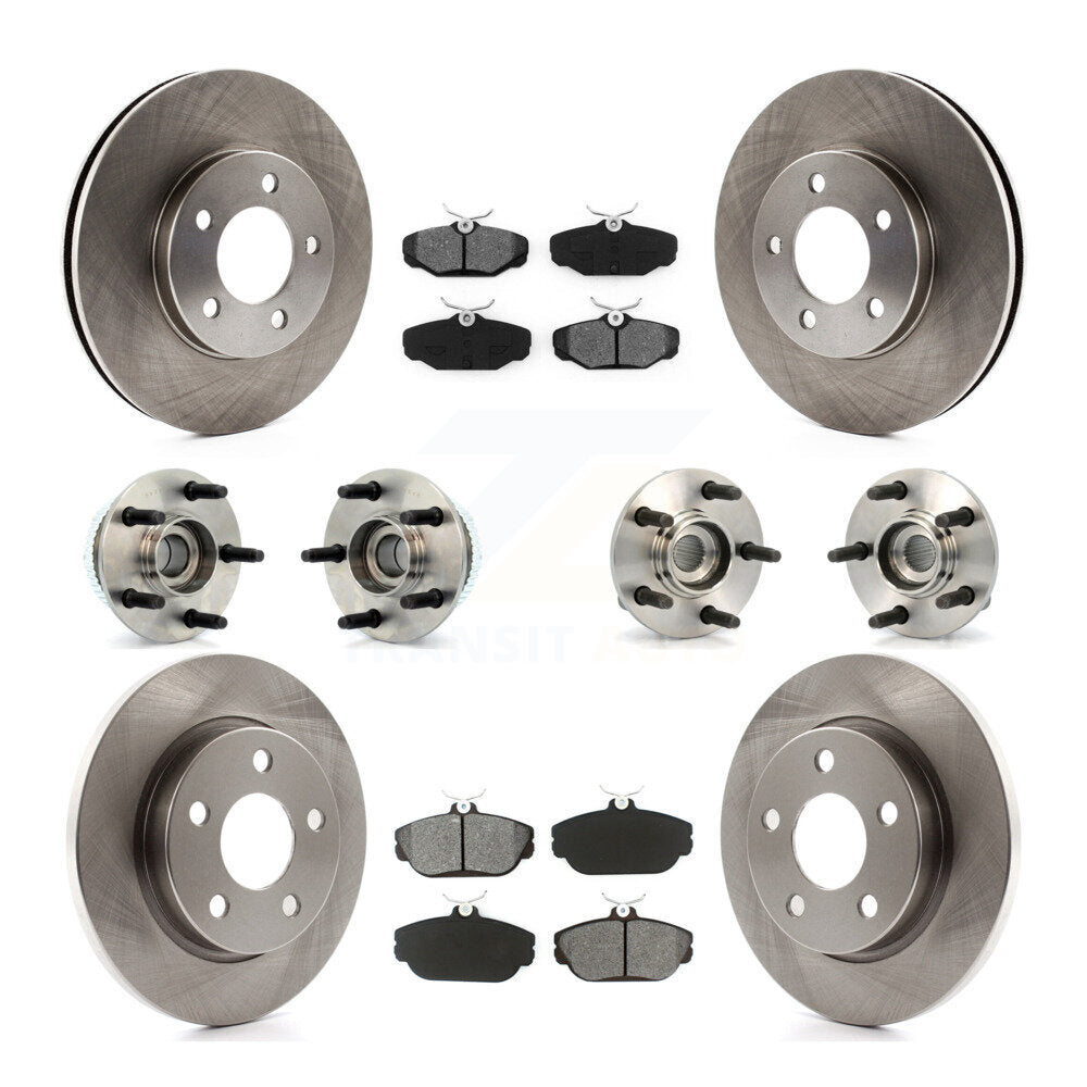 Transit Auto KBB-109469 Wheel Bearing and Hub Assembly for 1996-2000 Ford Taurus, Mercury Sable - Front and Rear product image