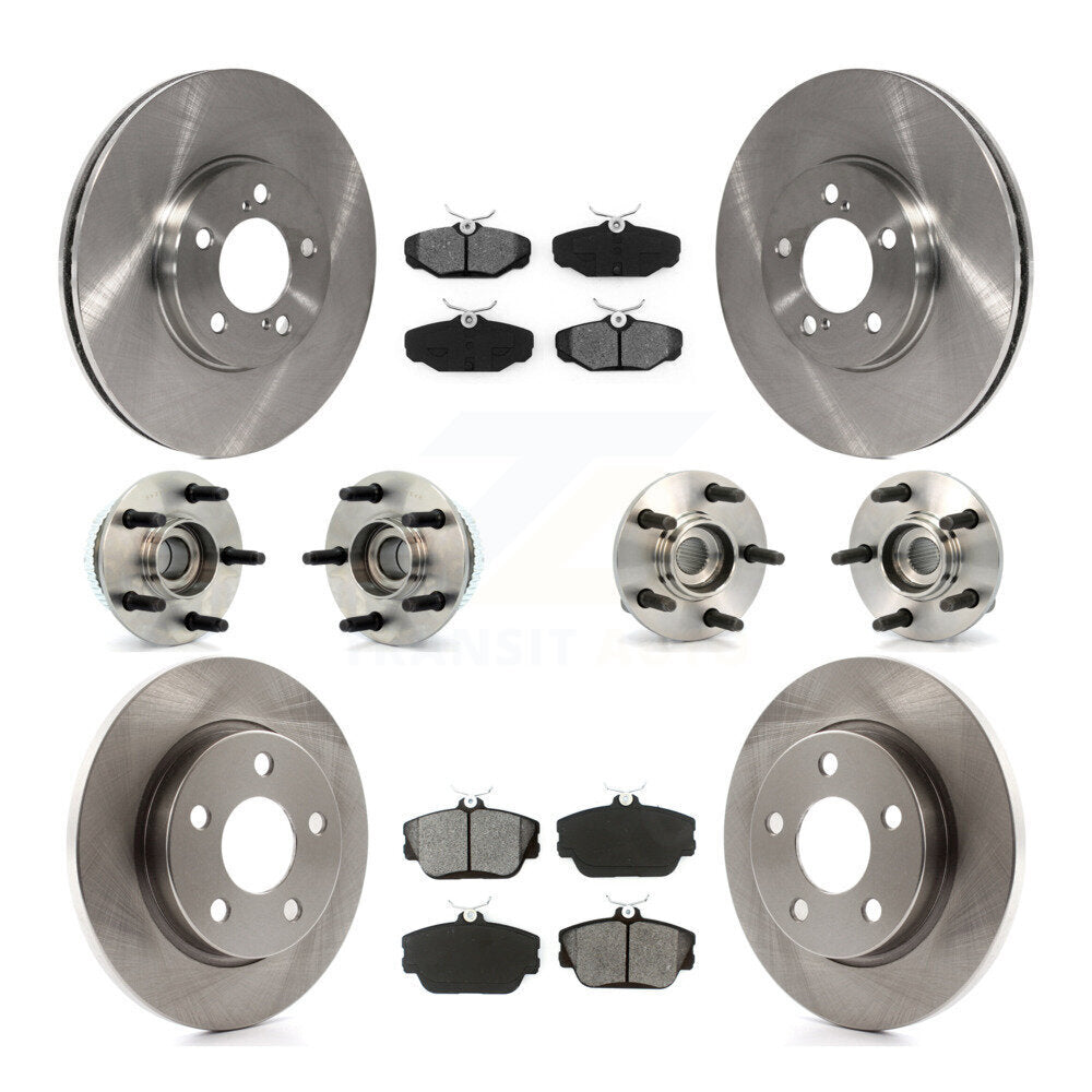 Transit Auto KBB-109470 Wheel Bearing and Hub Assembly for 1995-2005 Ford Taurus, Mercury Sable, Lincoln Continental - Front and Rear product image