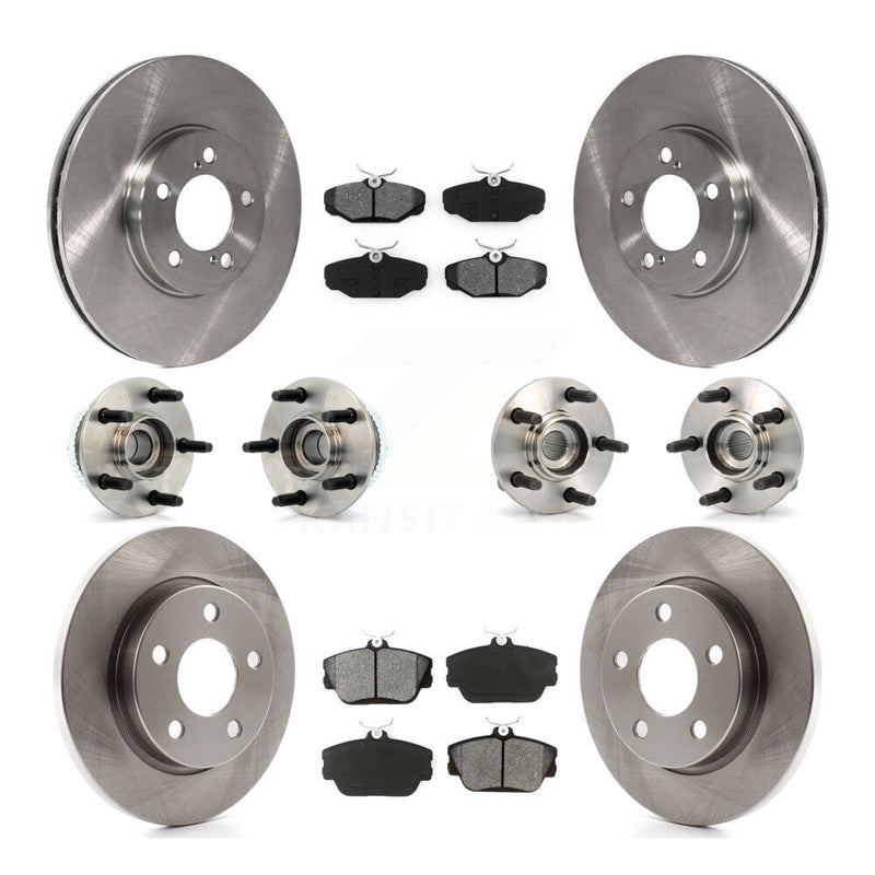 Transit Auto KBB-109470 Wheel Bearing and Hub Assembly for 1995-2005 Ford Taurus, Mercury Sable, Lincoln Continental - Front and Rear product image
