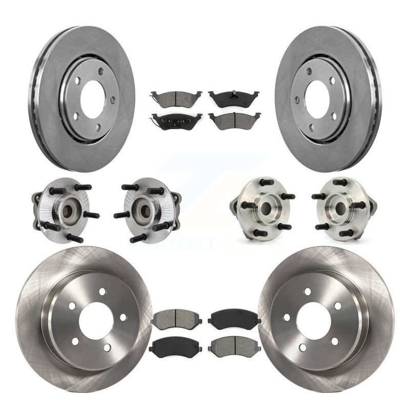 Transit Auto KBB-109485 Wheel Bearing and Hub Assembly for 2001-2007 Dodge Caravan, Dodge Grand Caravan, Chrysler Town & Country - Front and Rear product image
