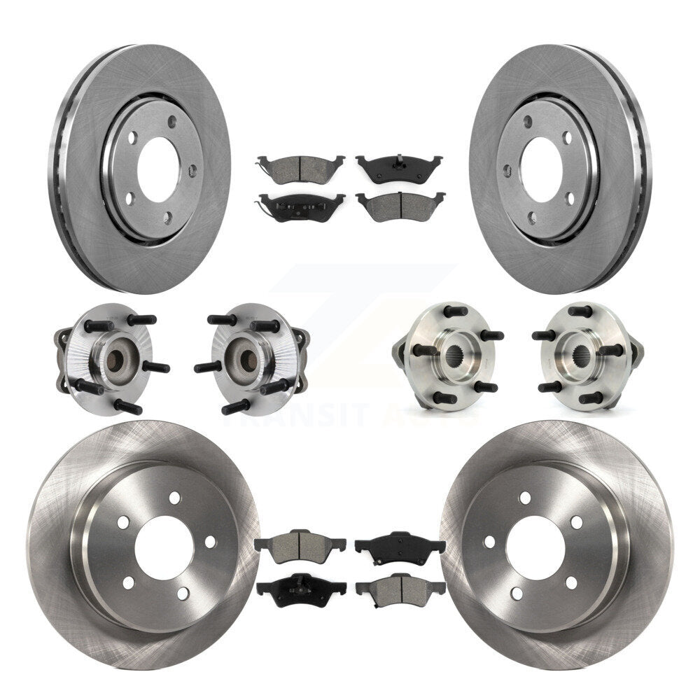 Transit Auto KBB-109486 Wheel Bearing and Hub Assembly for 2003-2004 Dodge Caravan - Front and Rear product image