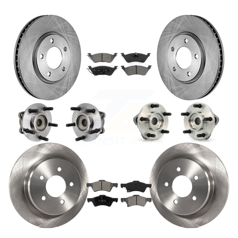 Transit Auto KBB-109488 Wheel Bearing and Hub Assembly for 2004-2005 Dodge Grand Caravan, Chrysler Town & Country - Front and Rear product image