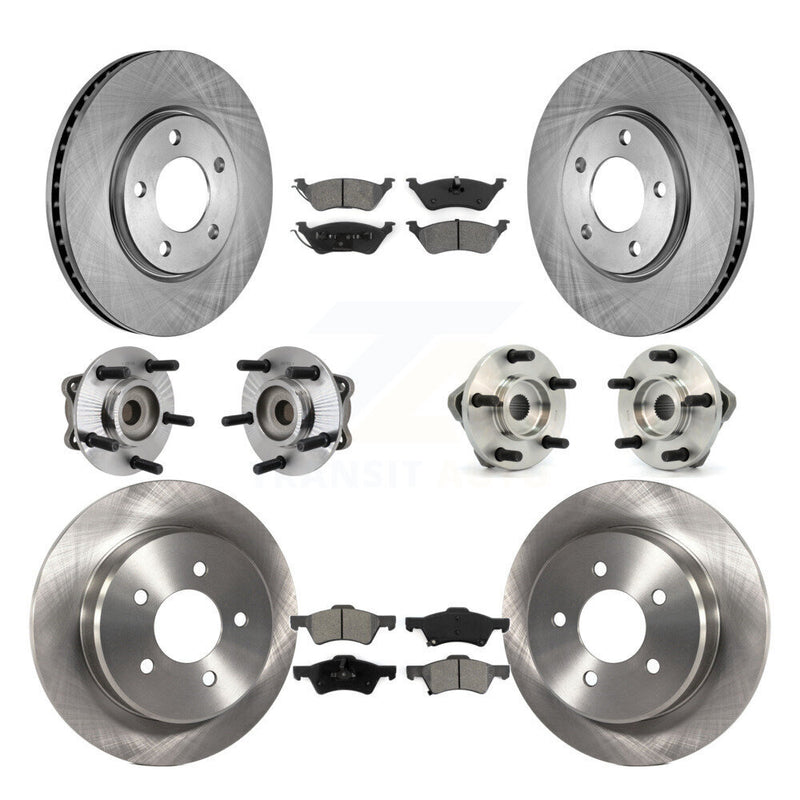 Transit Auto KBB-109488 Wheel Bearing and Hub Assembly for 2004-2005 Dodge Grand Caravan, Chrysler Town & Country - Front and Rear product image