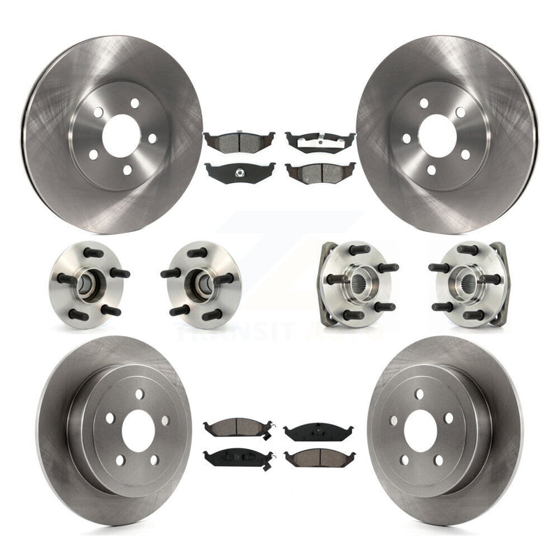 Transit Auto KBB-109492 Wheel Bearing and Hub Assembly for 1998-2000 Chrysler Cirrus, Plymouth Breeze, Dodge Stratus - Front and Rear product image