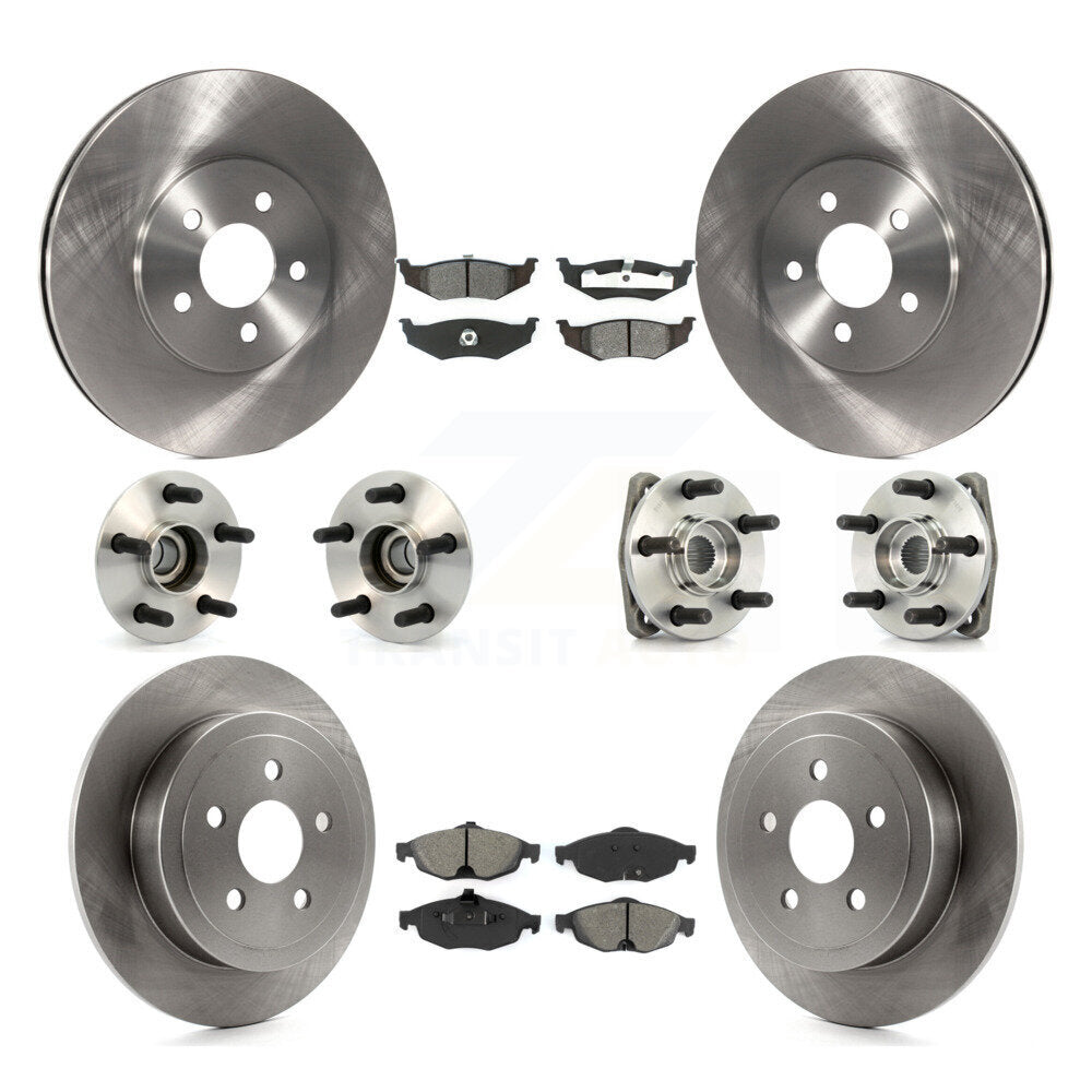 Transit Auto KBB-109493 Wheel Bearing and Hub Assembly for 2001-2005 Chrysler Sebring, Dodge Stratus - Front and Rear product image