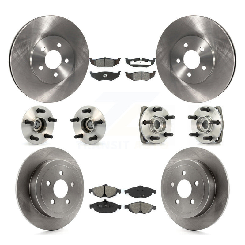 Transit Auto KBB-109493 Wheel Bearing and Hub Assembly for 2001-2005 Chrysler Sebring, Dodge Stratus - Front and Rear product image