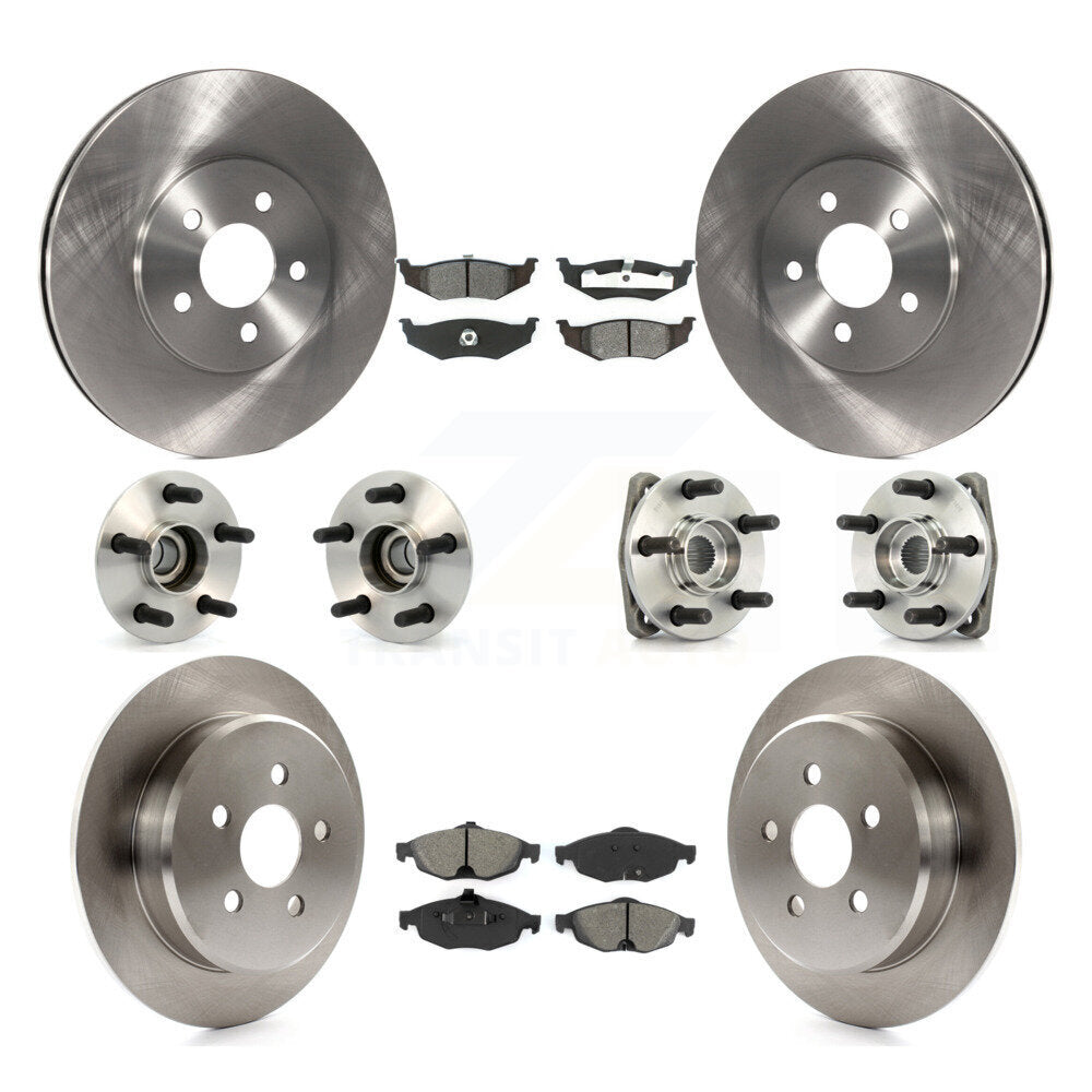 Transit Auto KBB-109494 Wheel Bearing and Hub Assembly for 2005-2006 Chrysler Sebring, Dodge Stratus - Front and Rear product image