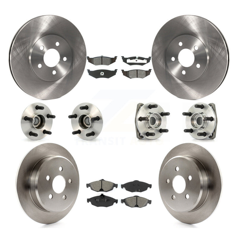Transit Auto KBB-109494 Wheel Bearing and Hub Assembly for 2005-2006 Chrysler Sebring, Dodge Stratus - Front and Rear product image