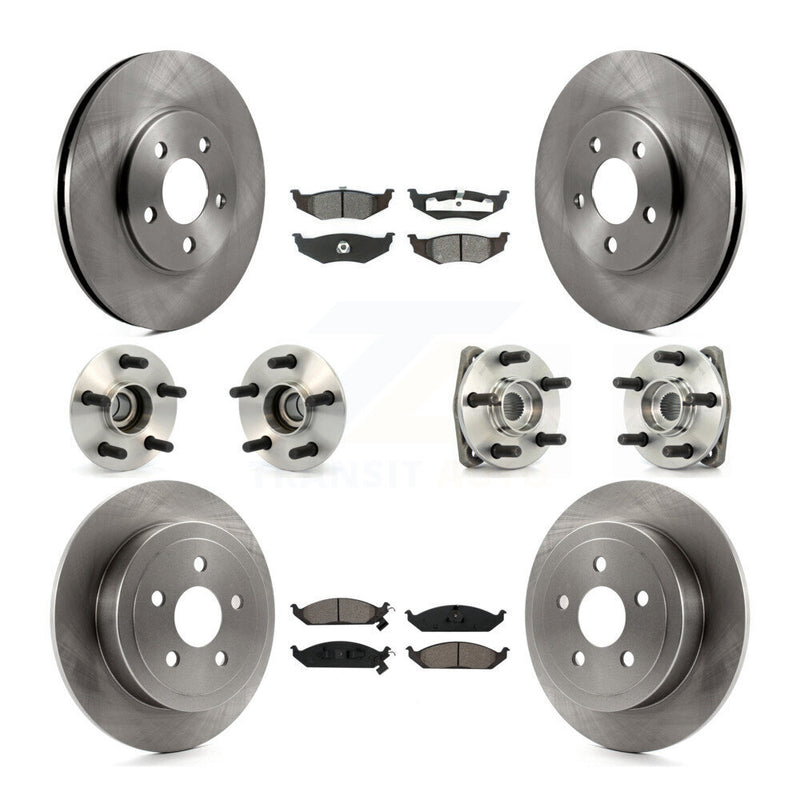Transit Auto KBB-109495 Wheel Bearing and Hub Assembly for 1998-2000 Chrysler Cirrus, Plymouth Breeze, Chrysler Sebring & more - Front and Rear product image