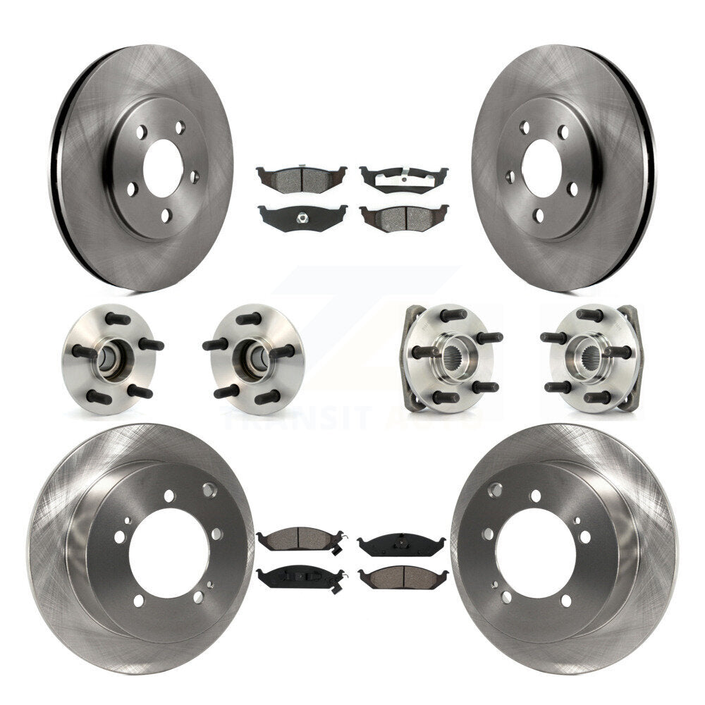 Transit Auto KBB-109496 Wheel Bearing and Hub Assembly for 2000 Dodge Stratus - Front and Rear product image