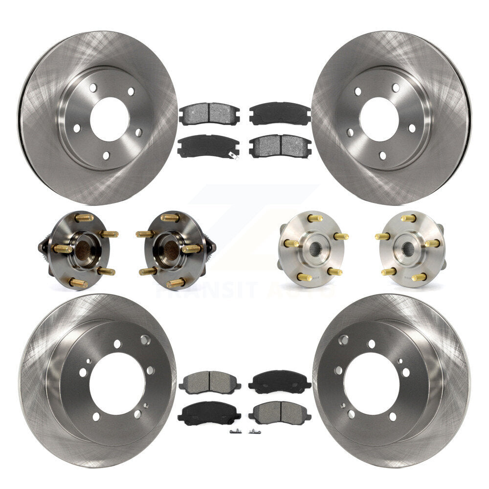 Transit Auto KBB-109523 Wheel Bearing and Hub Assembly for 2005 Mitsubishi Eclipse - Front and Rear product image