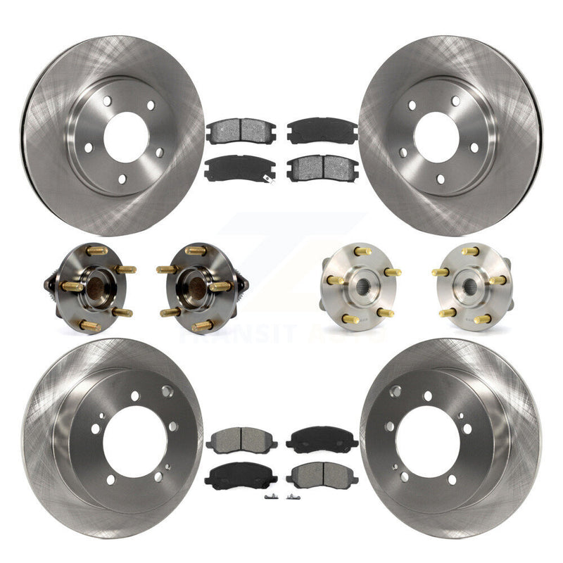 Transit Auto KBB-109523 Wheel Bearing and Hub Assembly for 2005 Mitsubishi Eclipse - Front and Rear product image