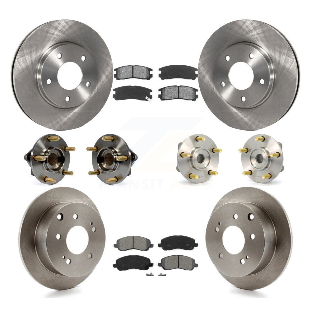 Transit Auto KBB-109524 Wheel Bearing and Hub Assembly for 2004-2006 Mitsubishi Galant - Front and Rear product image