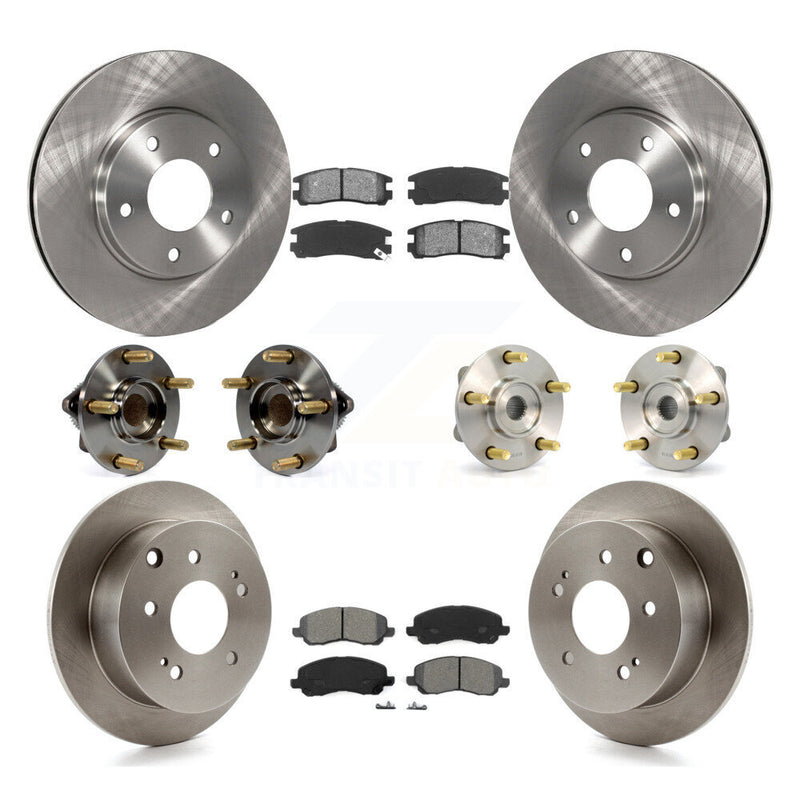 Transit Auto KBB-109524 Wheel Bearing and Hub Assembly for 2004-2006 Mitsubishi Galant - Front and Rear product image