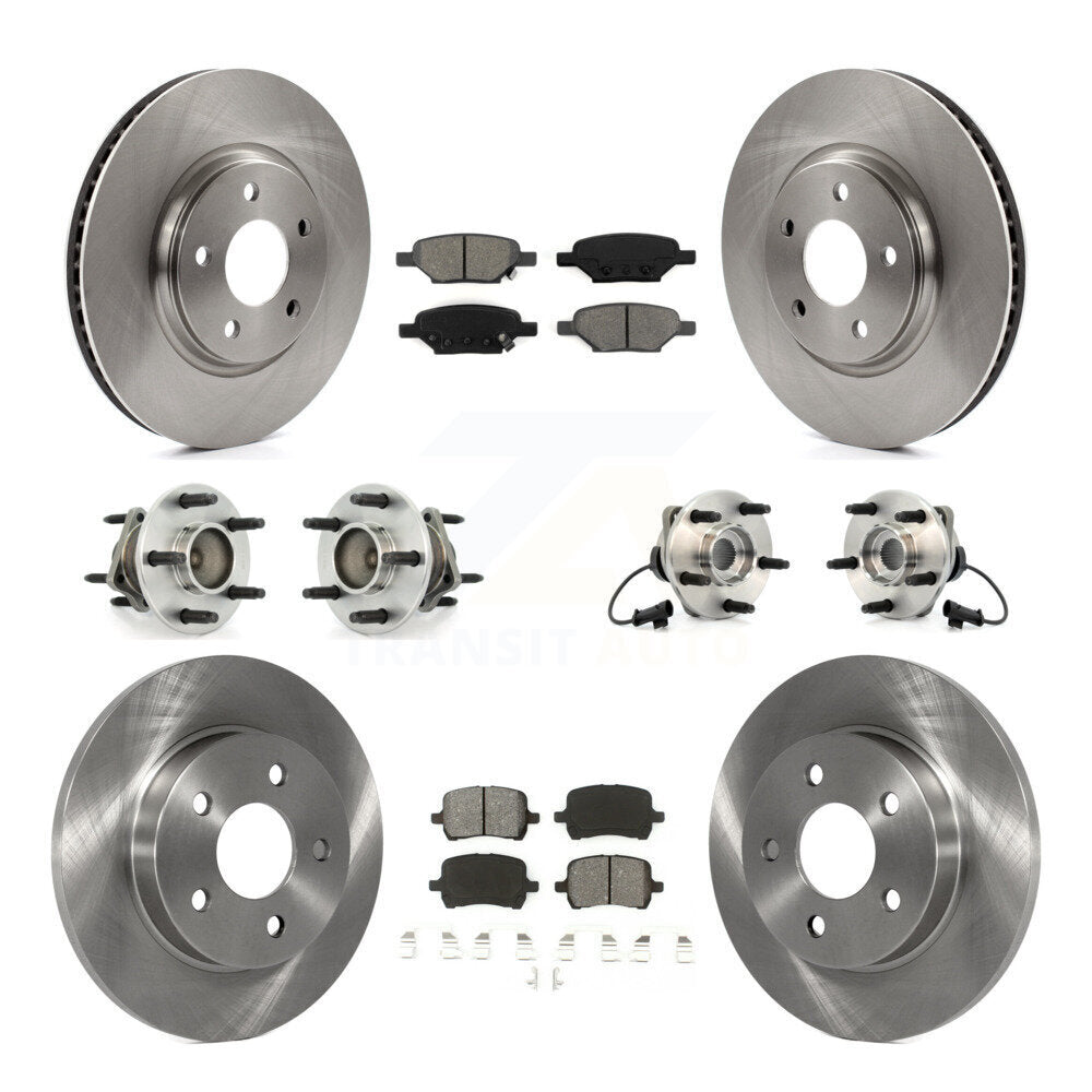 Transit Auto KBB-109531 Wheel Bearing and Hub Assembly for 2004-2012 Chevrolet Malibu, Pontiac G6, Saturn Aura - Front and Rear product image