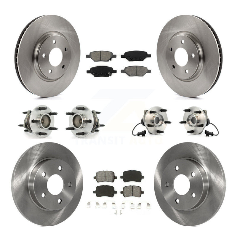 Transit Auto KBB-109531 Wheel Bearing and Hub Assembly for 2004-2012 Chevrolet Malibu, Pontiac G6, Saturn Aura - Front and Rear product image