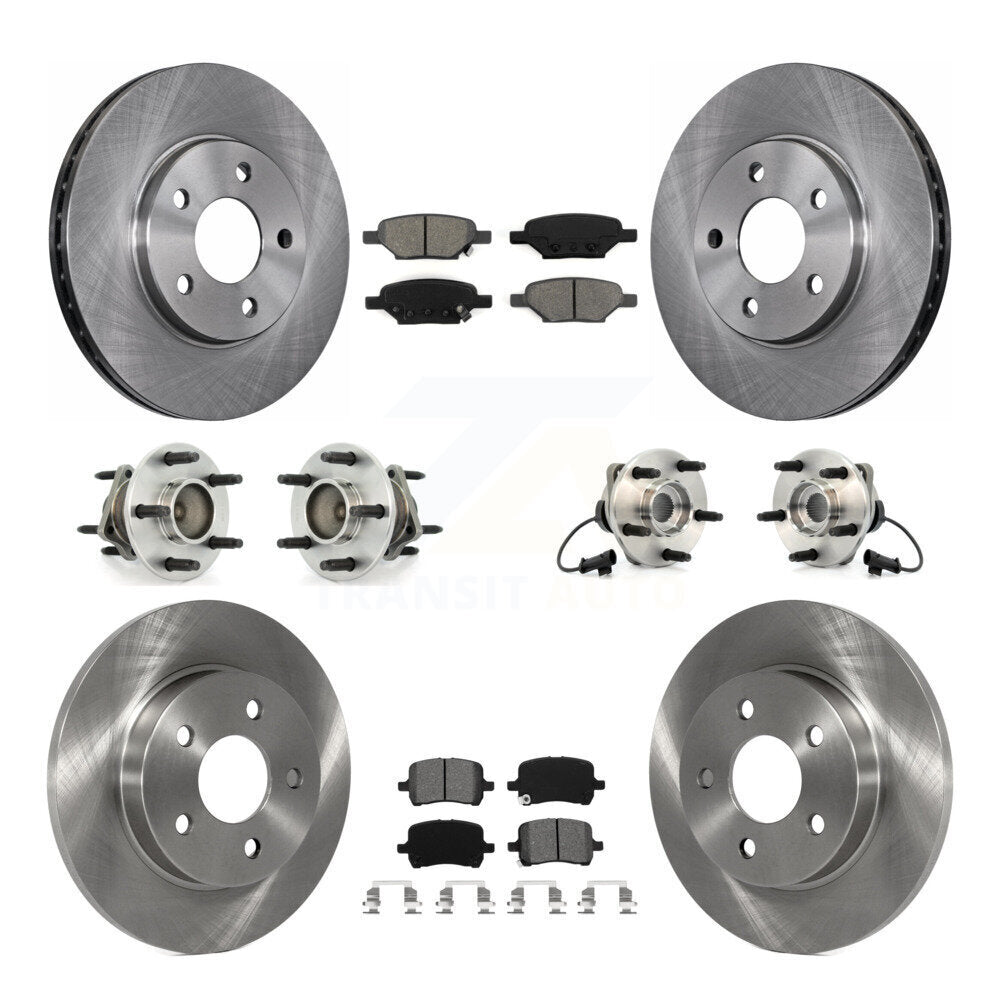 Transit Auto KBB-109532 Wheel Bearing and Hub Assembly for 2004-2005 Chevrolet Malibu - Front and Rear product image