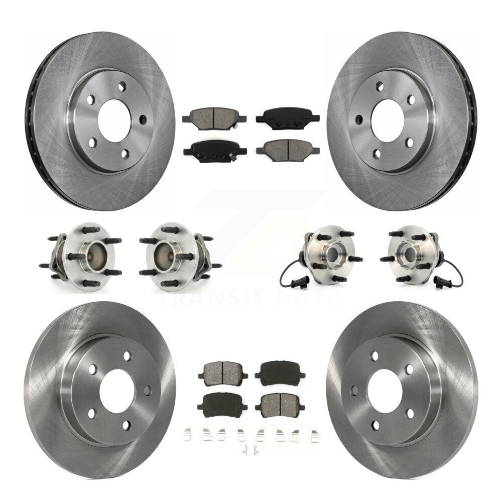 Transit Auto KBB-109533 Wheel Bearing and Hub Assembly for 2004-2008 Chevrolet Malibu, Pontiac G6 - Front and Rear product image