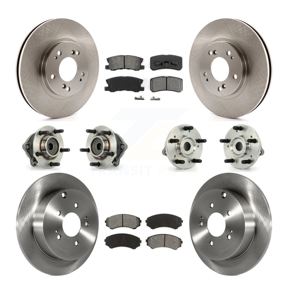 Transit Auto KBB-109536 Wheel Bearing and Hub Assembly for 2004-2011 Mitsubishi Endeavor - Front and Rear product image