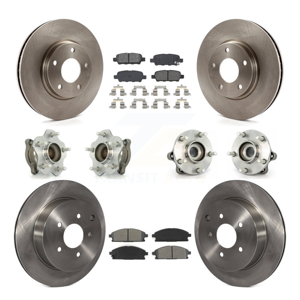 Transit Auto KBB-109538 Wheel Bearing and Hub Assembly for 2004-2009 Nissan Quest - Front and Rear product image