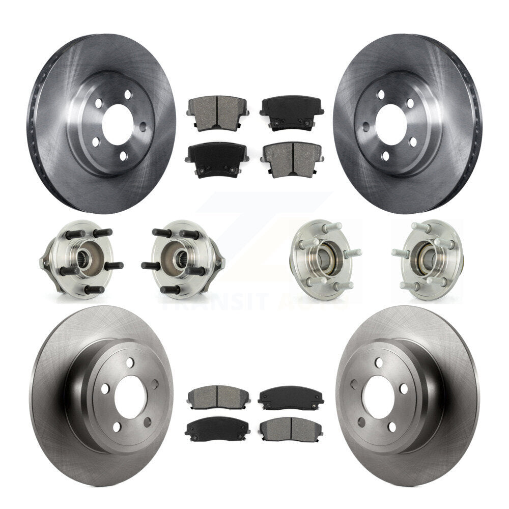 Transit Auto KBB-109546 Wheel Bearing and Hub Assembly for 2005-2009 Chrysler 300, Dodge Charger, Dodge Magnum - Front and Rear product image