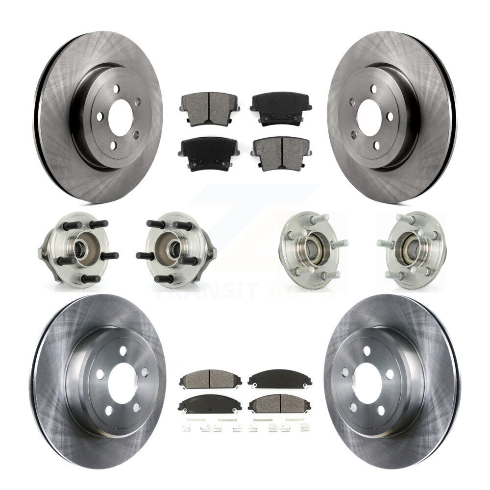 Transit Auto KBB-109547 Wheel Bearing and Hub Assembly for 2005-2009 Chrysler 300, Dodge Charger, Dodge Magnum - Front and Rear product image