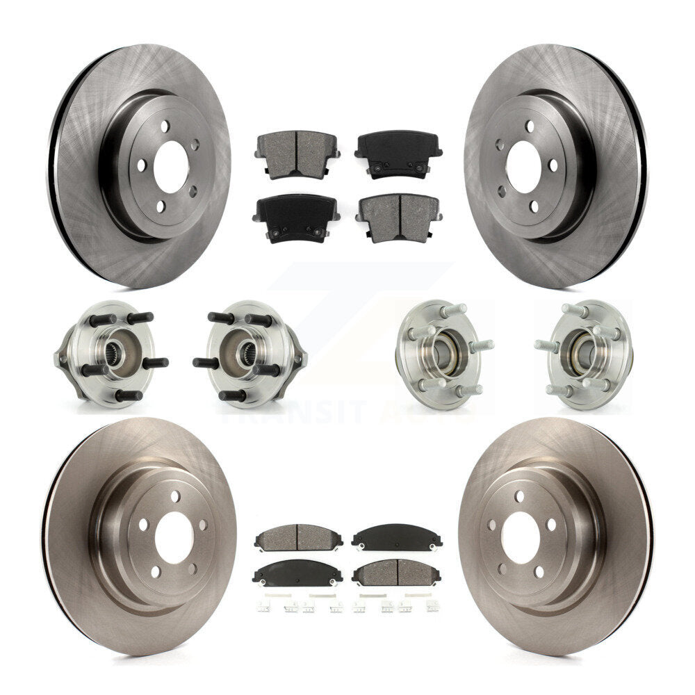 Transit Auto KBB-109548 Wheel Bearing and Hub Assembly for 2006-2008 Dodge Charger - Front and Rear product image