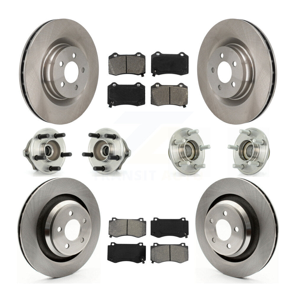Transit Auto KBB-109549 Wheel Bearing and Hub Assembly for 2005-2009 Chrysler 300, Dodge Charger, Dodge Magnum - Front and Rear product image