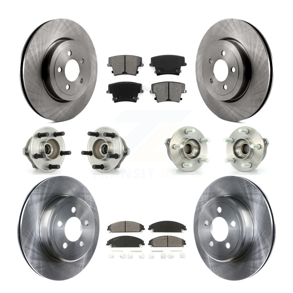Transit Auto KBB-109552 Wheel Bearing and Hub Assembly for 2005-2009 Chrysler 300, Dodge Charger, Dodge Magnum - Front and Rear product image