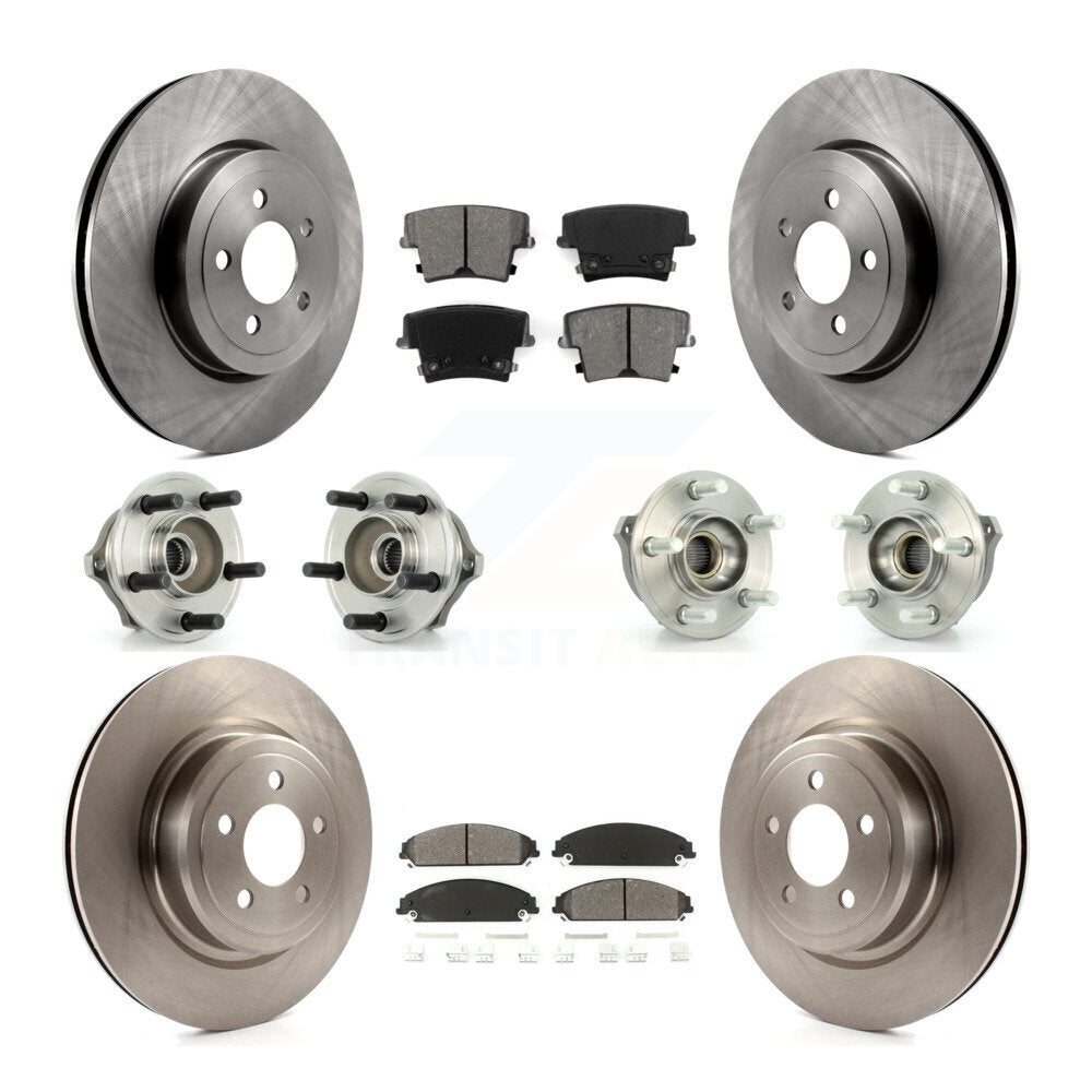 Transit Auto KBB-109553 Wheel Bearing and Hub Assembly for 2007-2008 Dodge Charger - Front and Rear product image