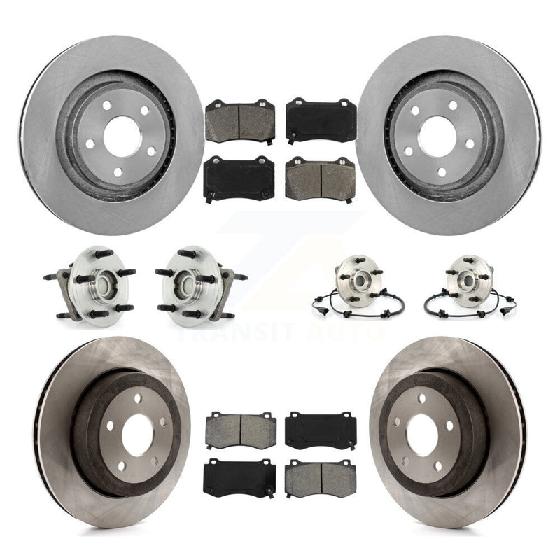 Transit Auto KBB-109555 Wheel Bearing and Hub Assembly for 2006-2010 Jeep Grand Cherokee - Front and Rear product image