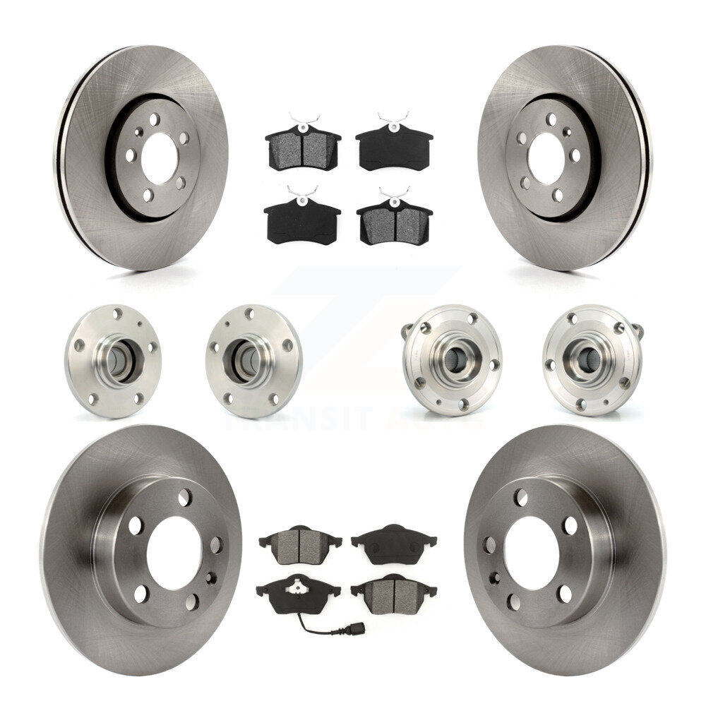 Transit Auto KBB-109569 Wheel Bearing and Hub Assembly for 2006 Volkswagen Jetta - Front and Rear product image