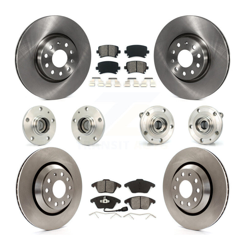 Transit Auto KBB-109570 Wheel Bearing and Hub Assembly for 2009-2010 Volkswagen Passat CC - Front and Rear product image