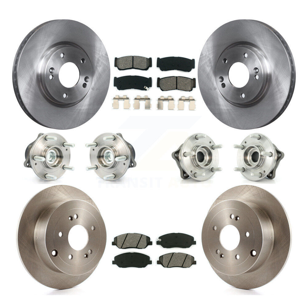 Transit Auto KBB-109586 Wheel Bearing and Hub Assembly for 2007-2009 Hyundai Santa Fe - Front and Rear product image