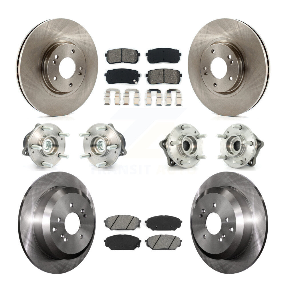 Transit Auto KBB-109587 Wheel Bearing and Hub Assembly for 2007-2012 Hyundai Veracruz - Front and Rear product image