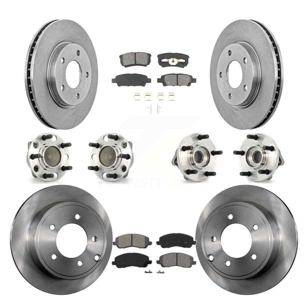 Transit Auto KBB-109595 Wheel Bearing and Hub Assembly for 2009 Dodge Caliber - Front and Rear product image
