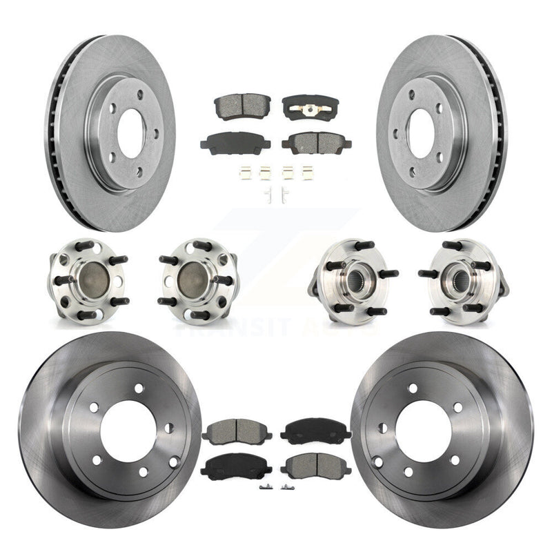 Transit Auto KBB-109595 Wheel Bearing and Hub Assembly for 2009 Dodge Caliber - Front and Rear product image