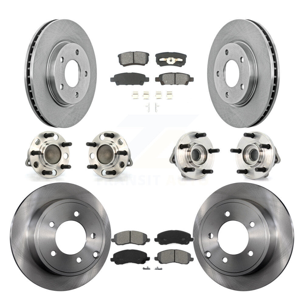 Transit Auto KBB-109598 Wheel Bearing and Hub Assembly for 2009 Dodge Caliber - Front and Rear product image